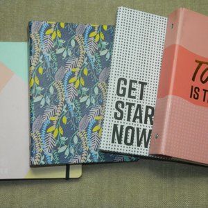 Binder Daily Planners Fill in the Dates